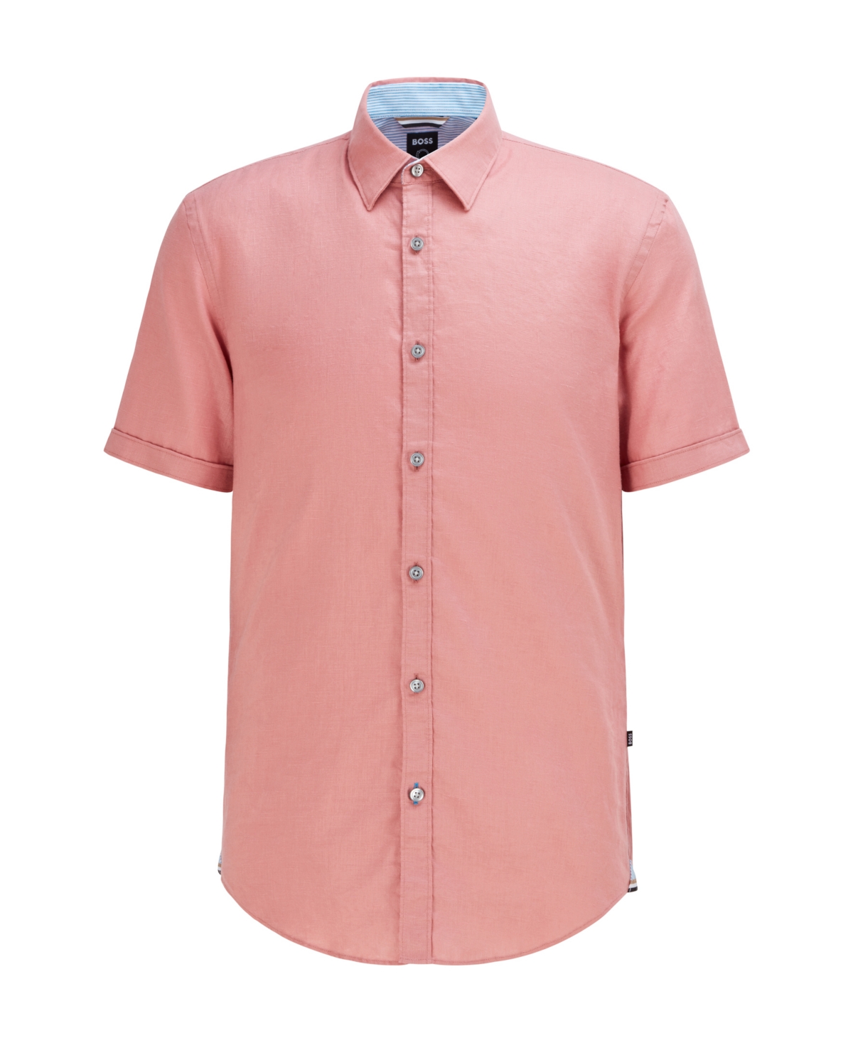 Hugo Boss Boss Men's Slimfit Shirt In Open Pink ModeSens