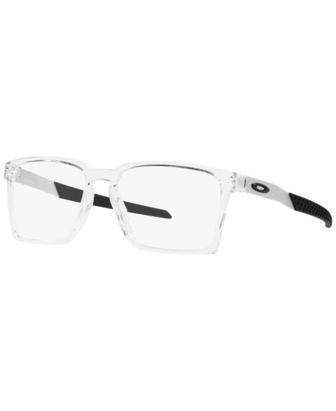 Мужские очки Celine Oakley Man Rectangle Plastic OX8055 Exchange Eyeglasses, цвет: Полированный прозрачный