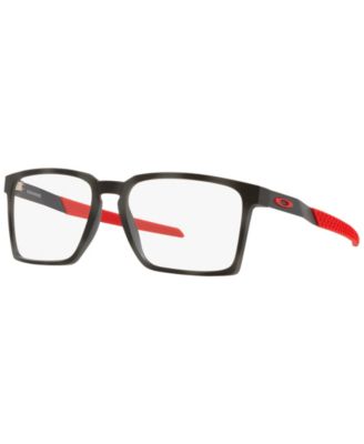Man Rectangle Plastic OX8055 Exchange Eyeglasses