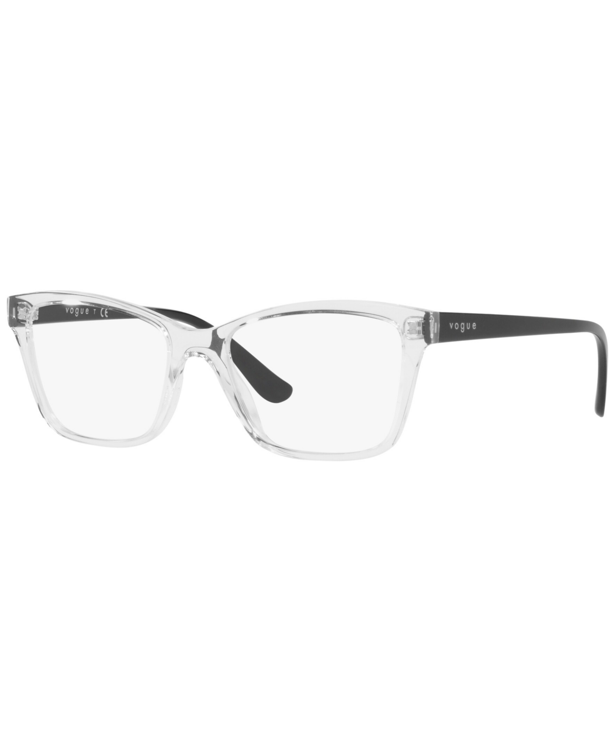 VO5420 Women's Pillow Eyeglasses - Transparent Light Brown