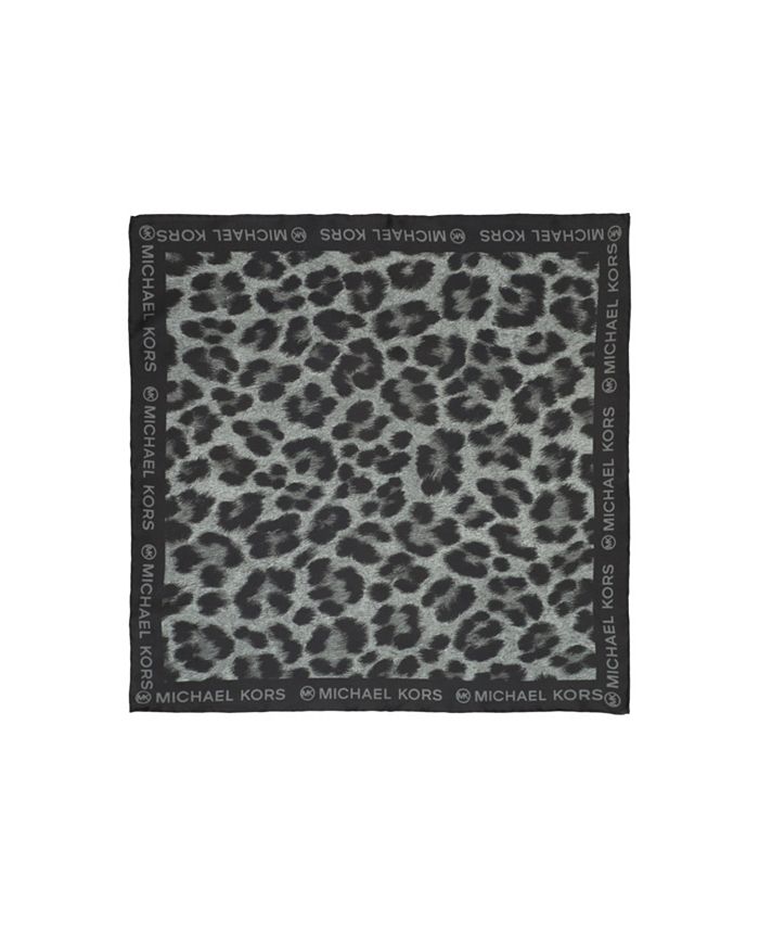 Michael Kors MICHAEL BY Women's Leopard Print Bandana - Macy's