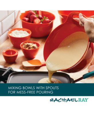 10-Pc. Mix and Measure Mixing Bowl Measuring Cup and Utensil Set