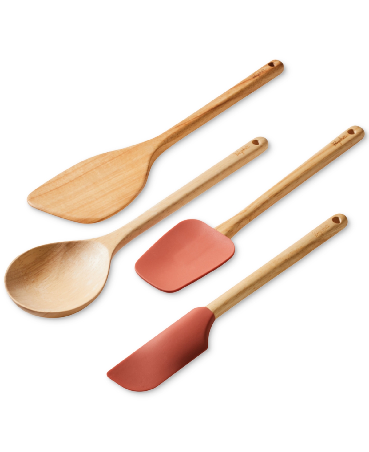 Shop Ayesha Curry Tools And Gadgets 4-pc. Cooking Utensil Set In Redwood