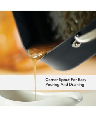 Hard-Anodized Roaster & Rack Set