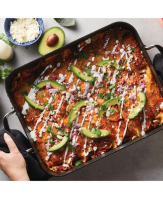 Hard-Anodized Roaster & Rack Set