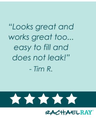 Ceramics EVOO 4-Pc. Dispensing Bottle & Ramekin Dipper Set