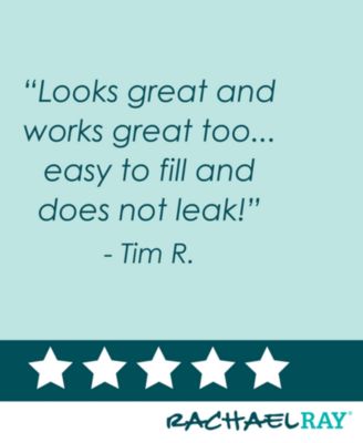 Ceramics EVOO 4-Pc. Dispensing Bottle & Ramekin Dipper Set