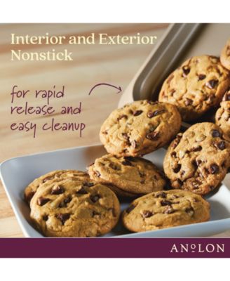 Advanced Bakeware Nonstick Cookie Sheets, Set of 2 