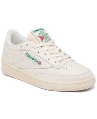 white reebok sneakers mens