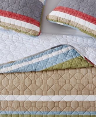 Ladder Stripe 4-Pc. Quilt Set, Daybed