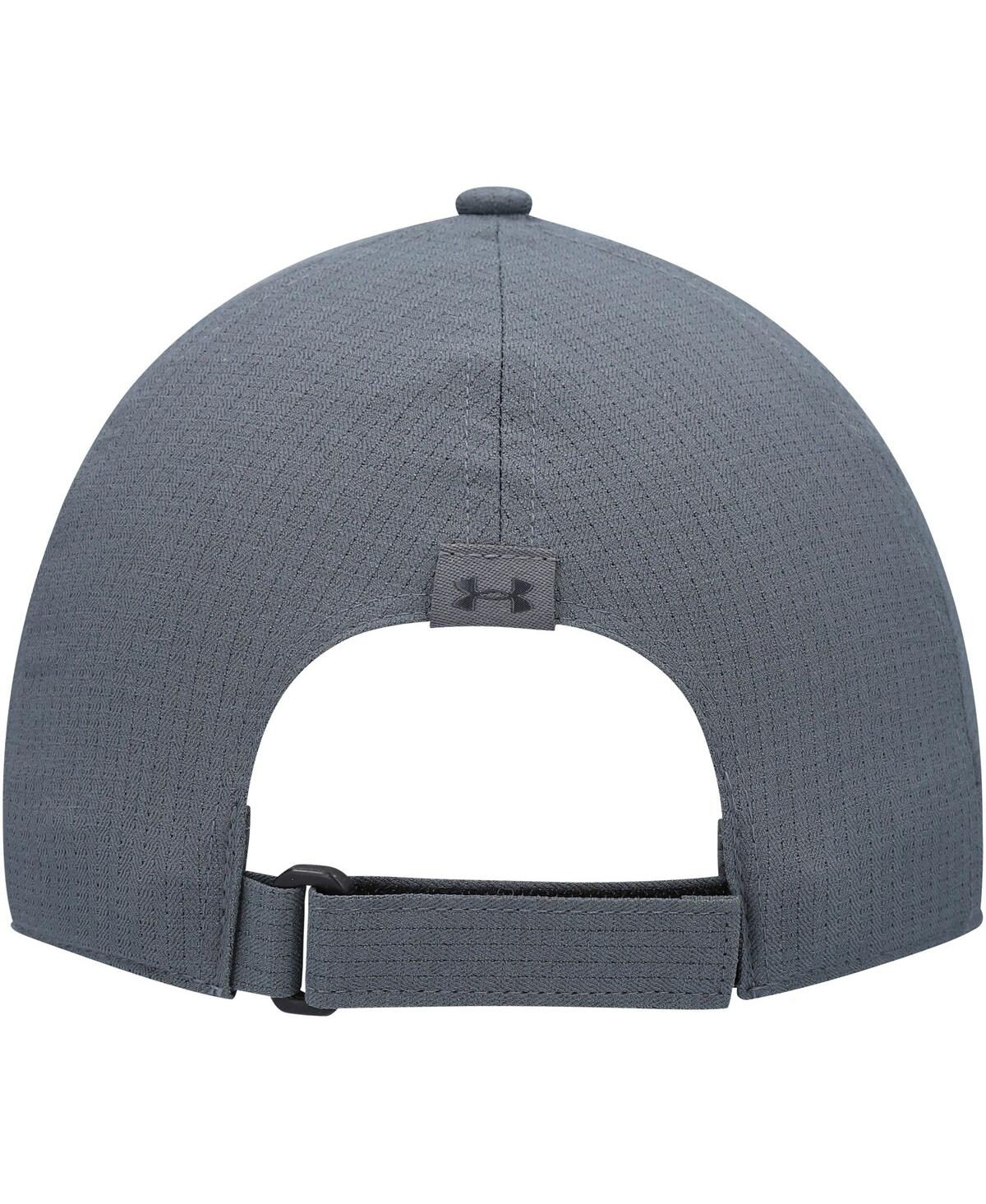 Shop Under Armour Men's  Graphite Performance Adjustable Hat
