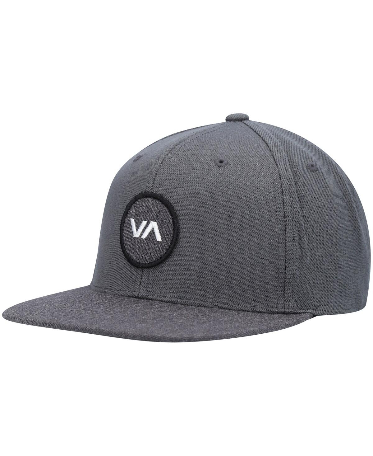 Rvca Men's  Graphite Va Patch Adjustable Snapback Hat
