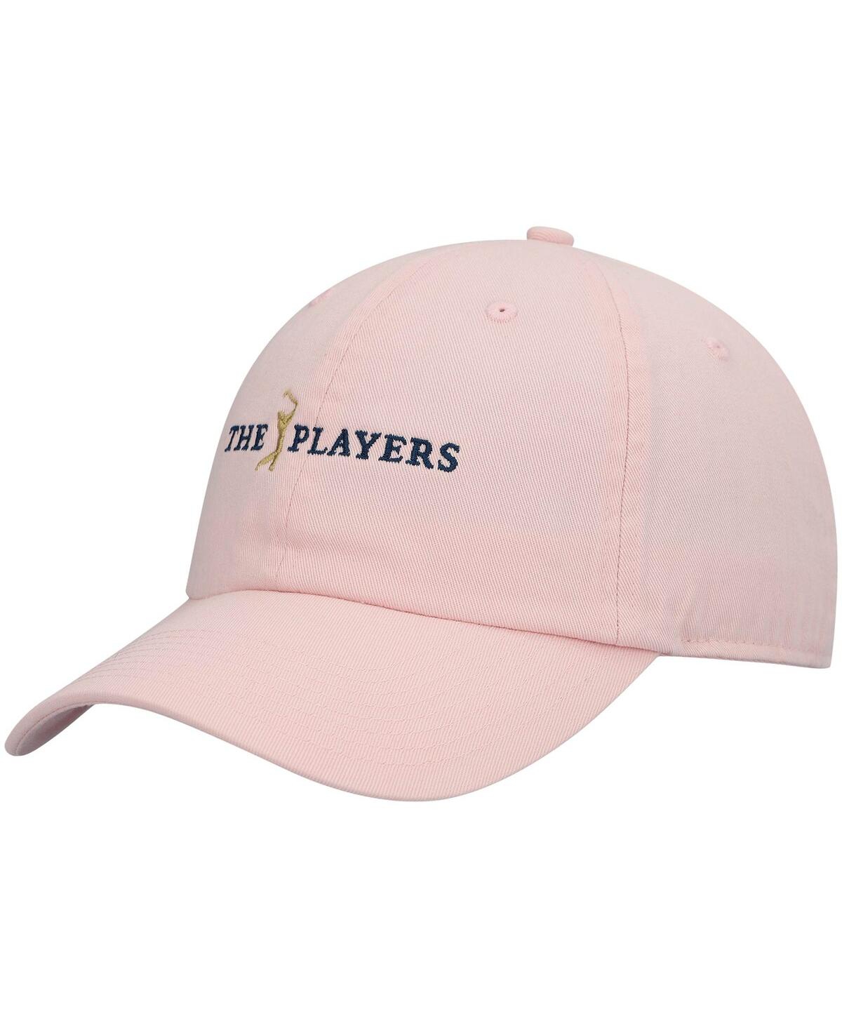 Men's Ahead Pink The Players Largo Washed Twill Adjustable Hat - Pink