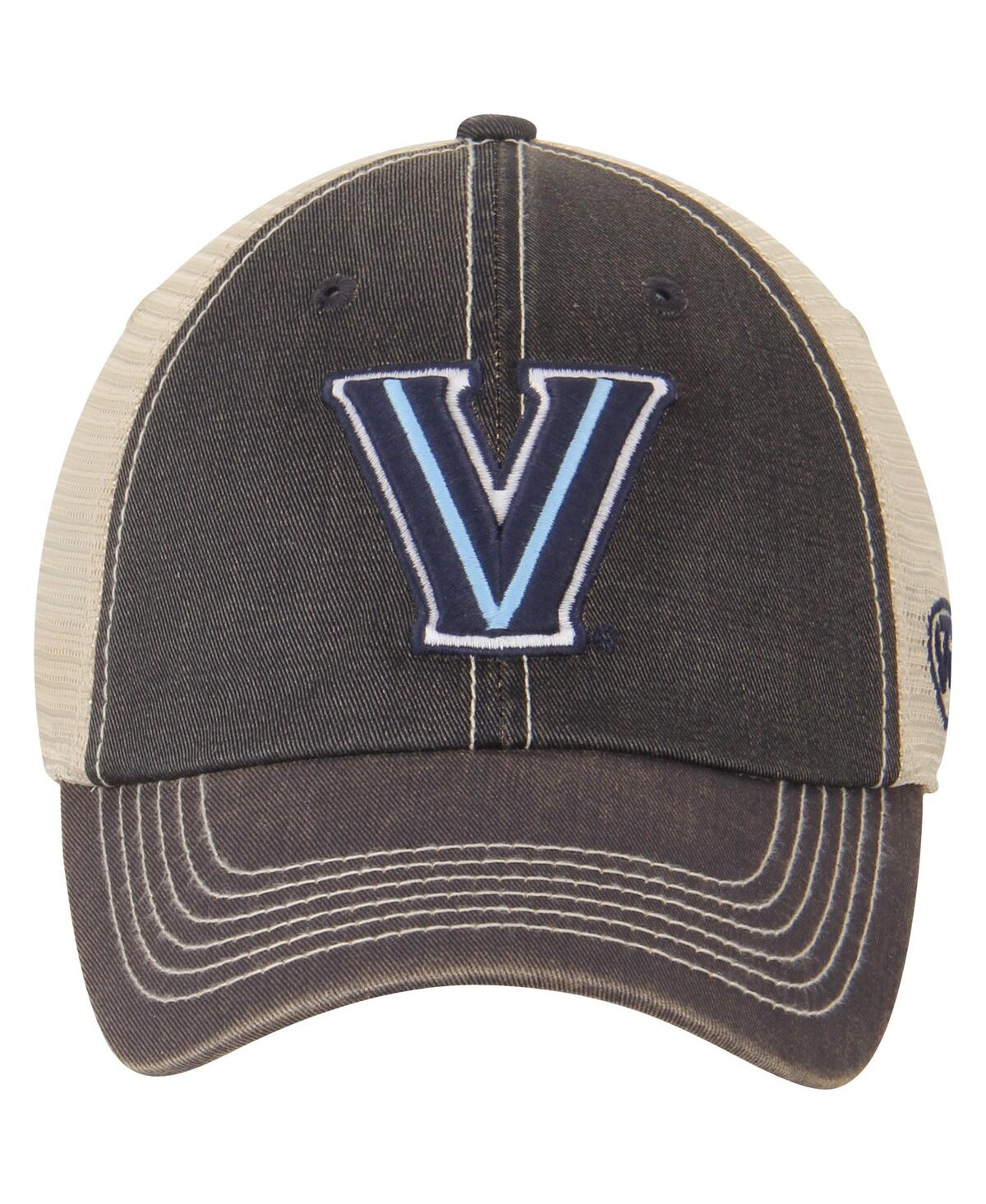 Top Of The World Men's  Black, Cream Villanova Wildcats Offroad Trucker Hat In Black,cream