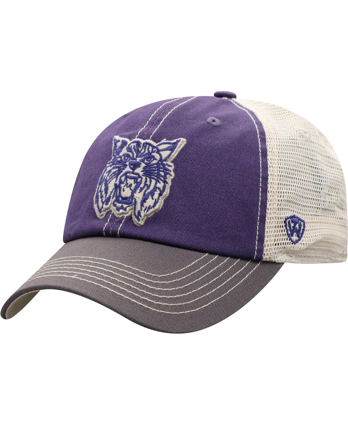 Top Of The World Men's  Purple Kansas State Wildcats Offroad Trucker Snapback Hat