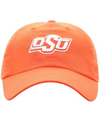 Men's Orange Oklahoma State Cowboys Staple Adjustable Hat