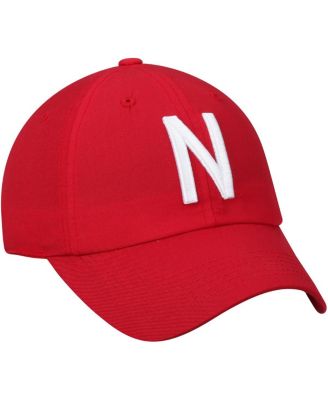 Men's Scarlet Nebraska Huskers Staple Adjustable Hat