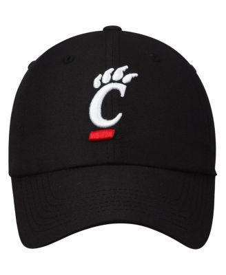 Men's Black Cincinnati Bearcats Primary Logo Staple Adjustable Hat