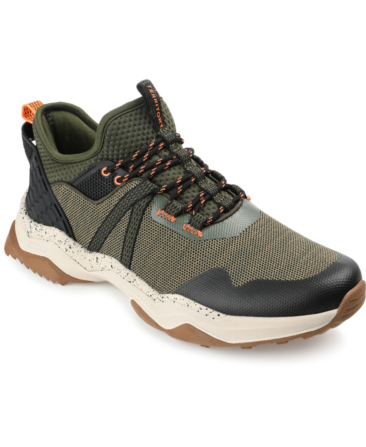 Men's Sidewinder Water-resistant Knit Trail Sneakers - Green