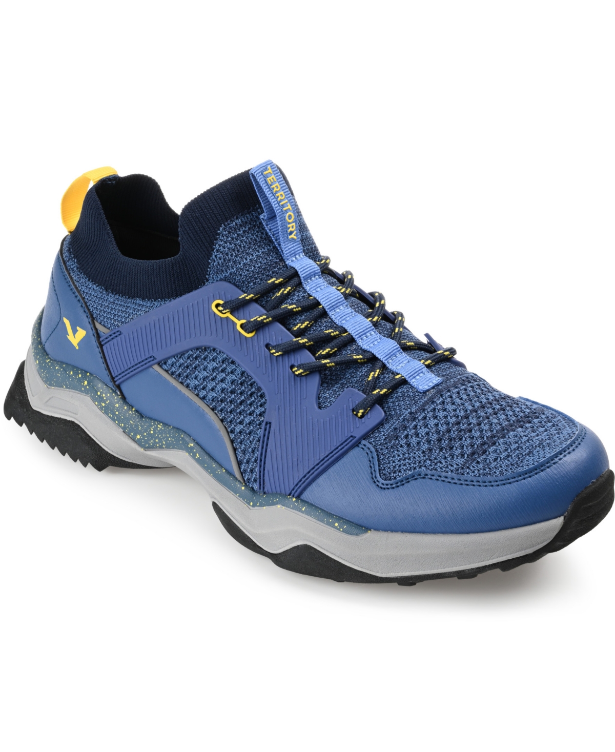 Men's Yosemite Water-resistant Knit Trail Sneakers - Blue