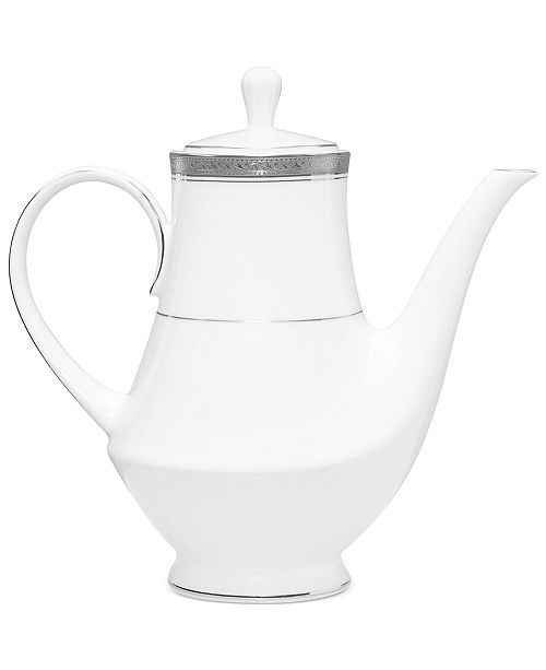Noritake Dinnerware, Crestwood Platinum Coffee Pot & Reviews Fine