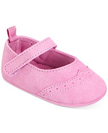Baby Girls Suede Flats, Created for Macy's 