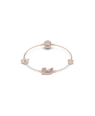 Dazzling swan discount bracelet swarovski