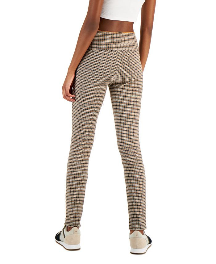 I.N.C. International Concepts Women's Houndstooth Leggings, Created for