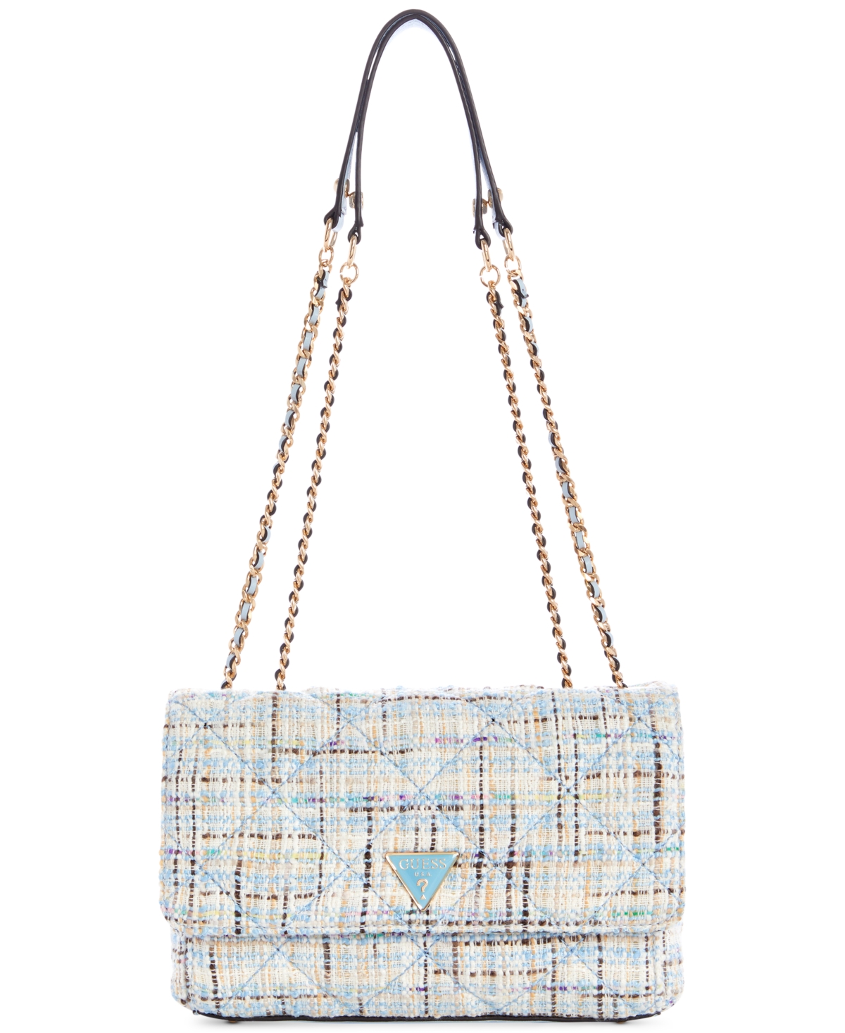 Guess Cessily Convertible Crossbody Flap In Pale Cloud | ModeSens
