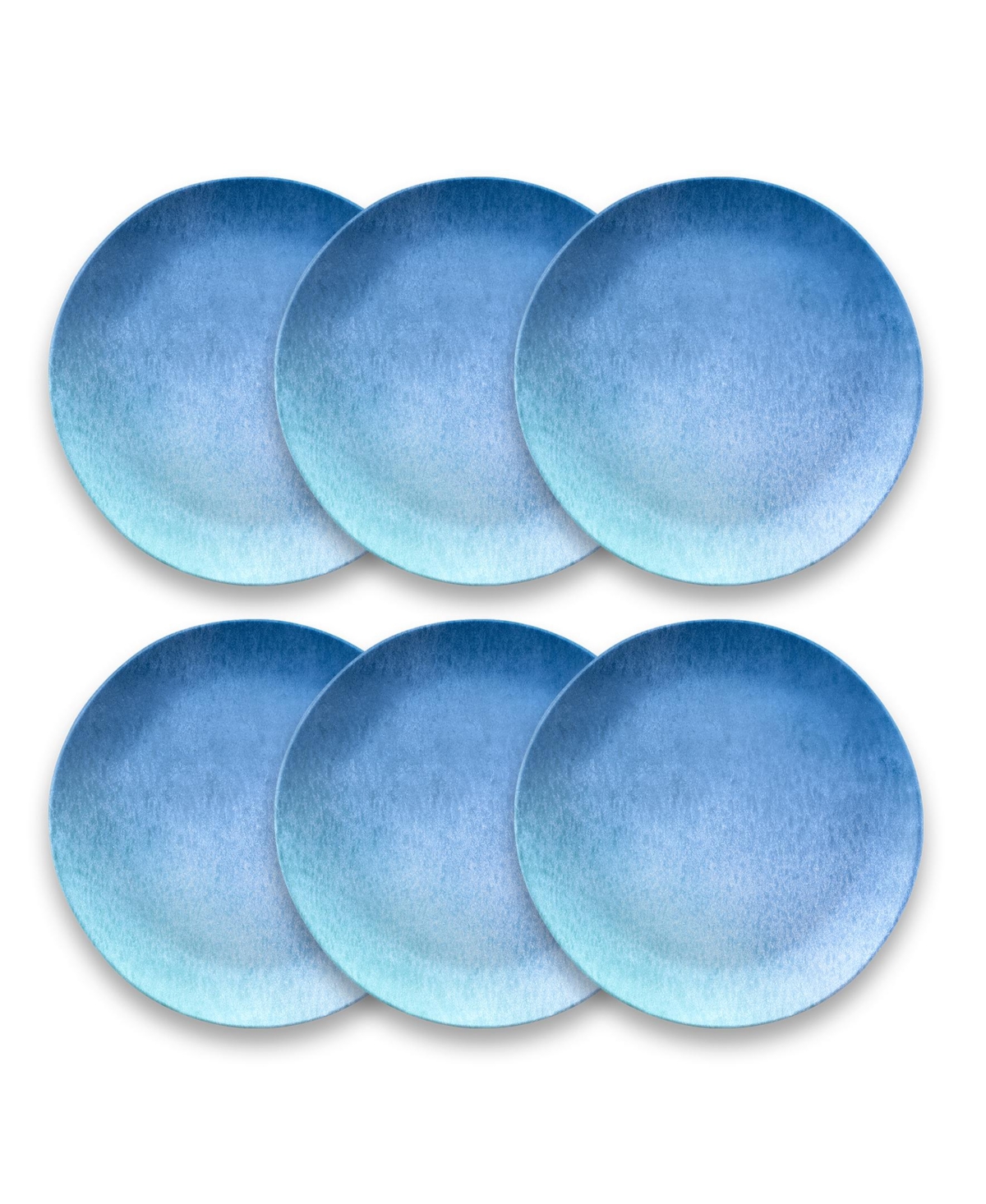 Tarhong Oceanic Dinnerware Collection In Ombre Blues