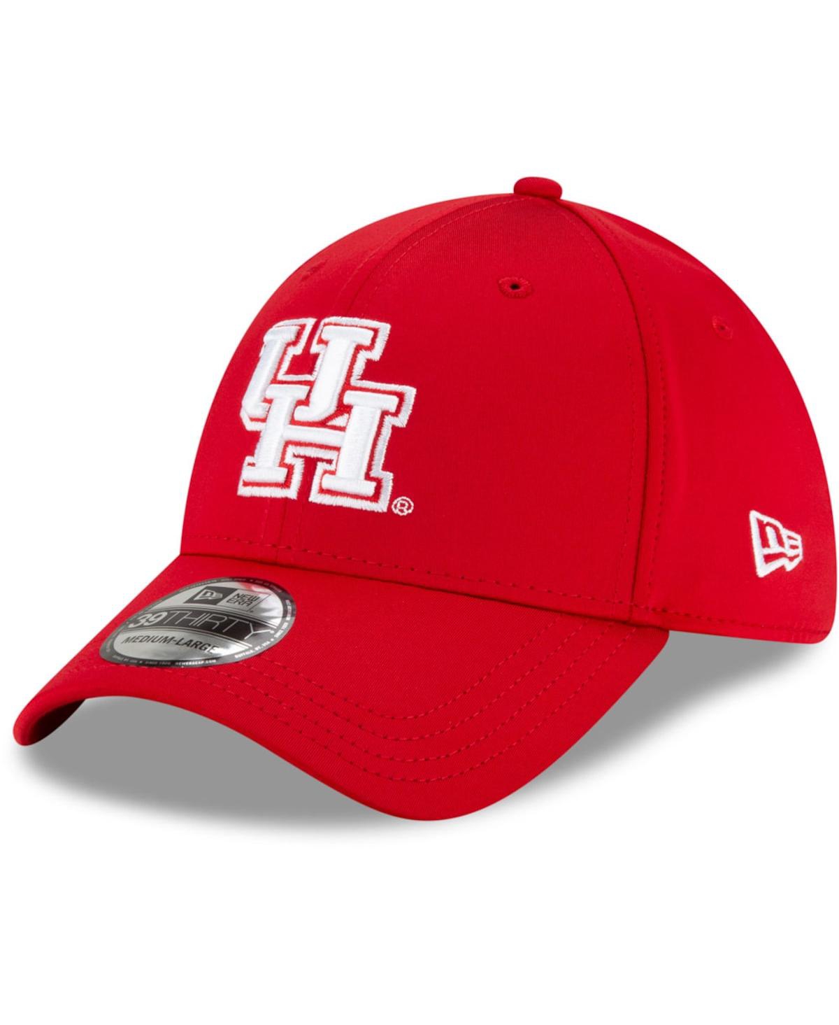 Shop New Era Men's  Red Houston Cougars Campus Preferred 39thirty Flex Hat