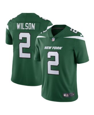 Men's Nike Zach Wilson Gotham Green New York Jets Vapor Limited Jersey