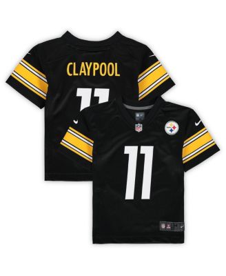 Chase Claypool Autographed Pittsburgh Black Custom Football Jersey - BAS  COA