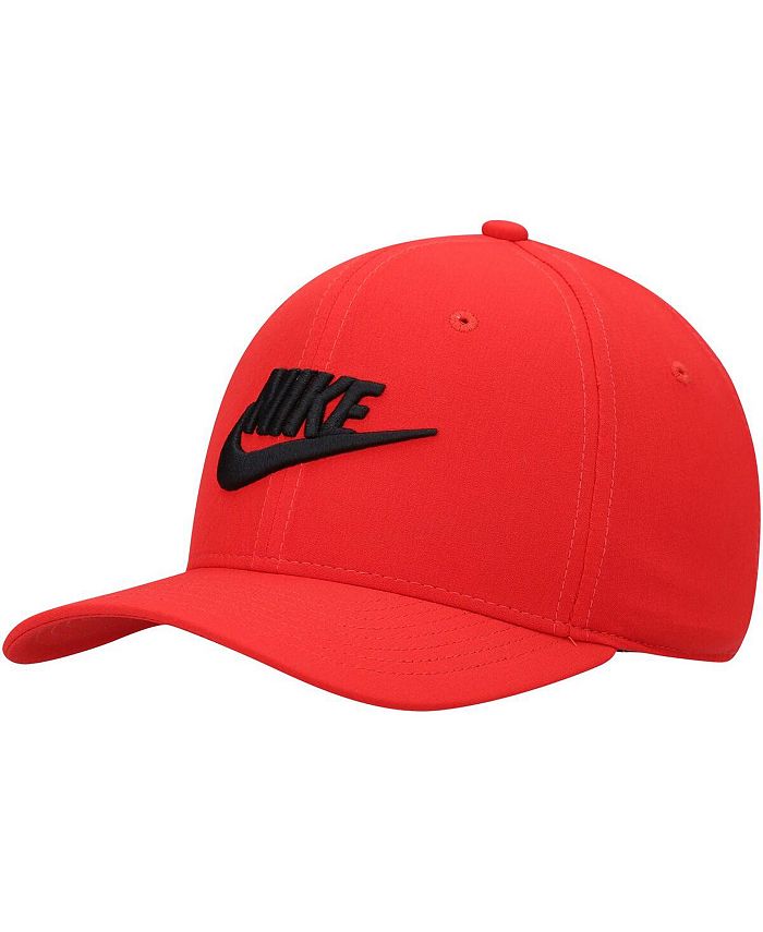 Nike Men's Red Classic99 Futura Swoosh Performance Flex Hat - Macy's