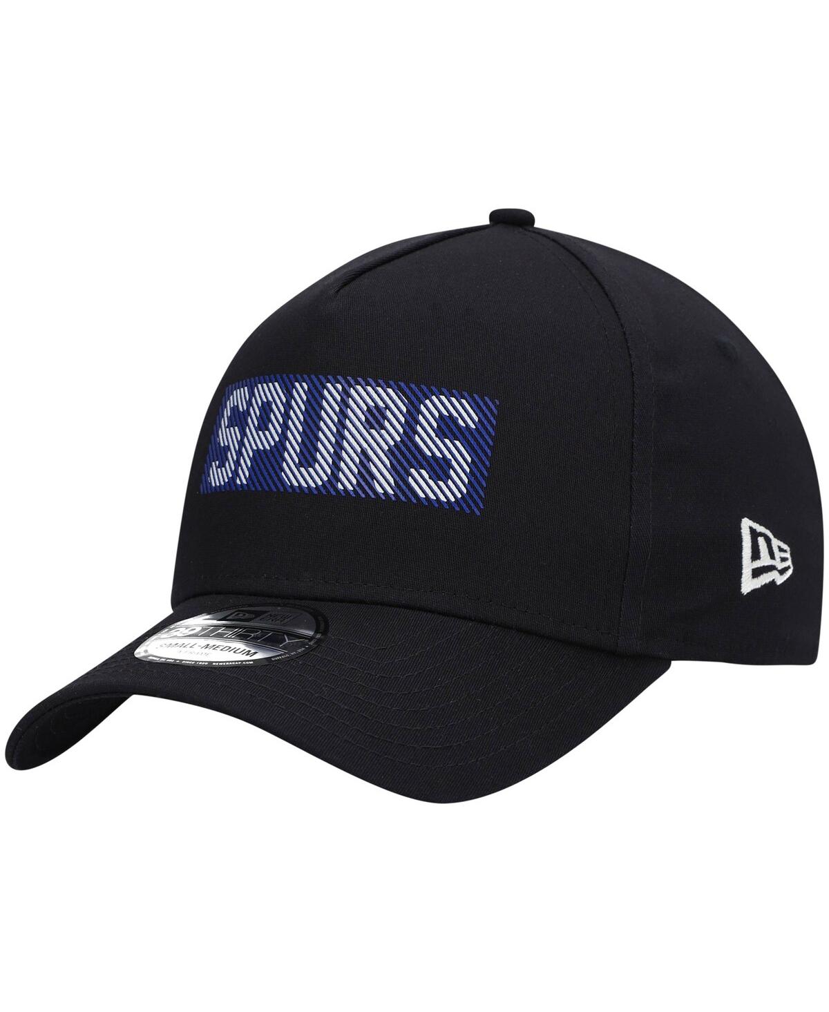 Men's New EraTottenham Hotspur Hd Logo A-Frame 39Thirty Flex Hat - Black