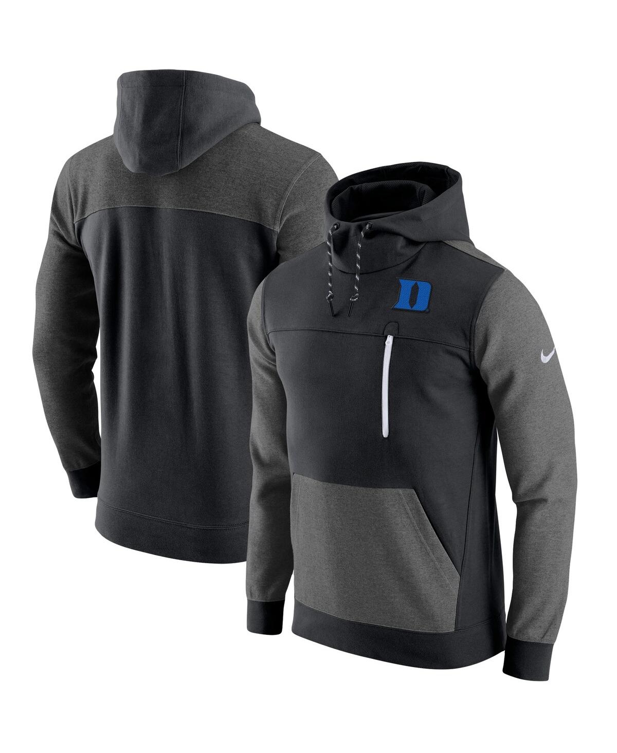 Men's NikeDuke Blue Devils Av-15 2.0 Pullover Hoodie - Black