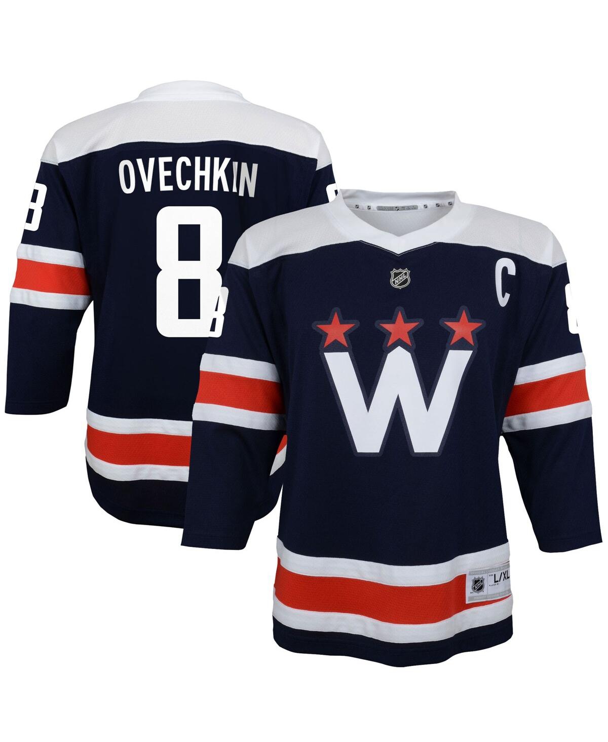 Big Boys Alexander OvechkWashington Capitals 2020/21 Alternate Replica Player Jersey - Navy