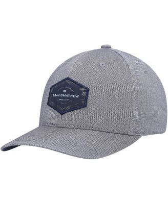 Men's Travismathew Heather Gray Pitcher of Joy Tri-Blend Flex Fit