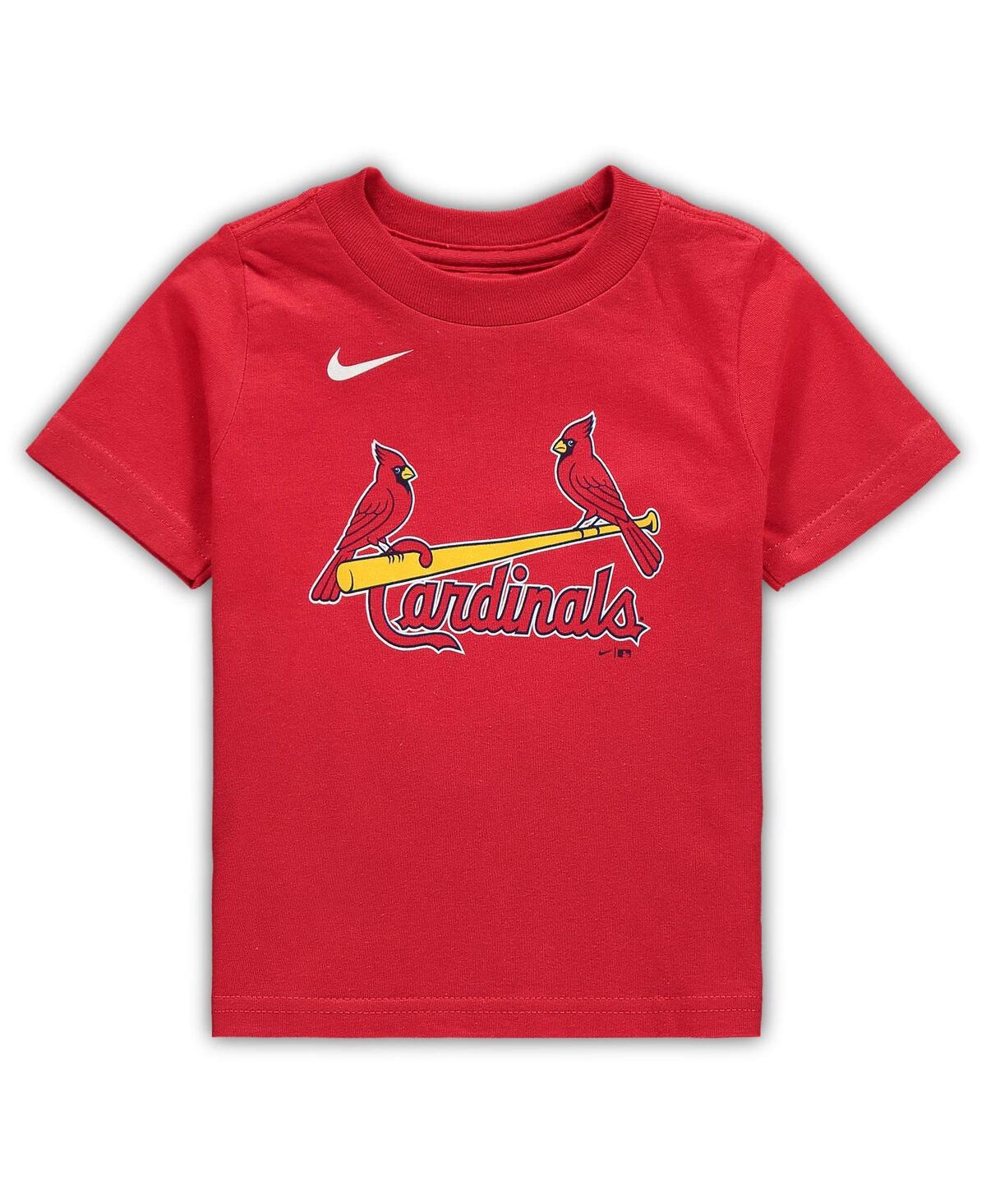 Shop Nike Infant Boys And Girls  Yadier Molina Red St. Louis Cardinals Player Name And Number T-shirt