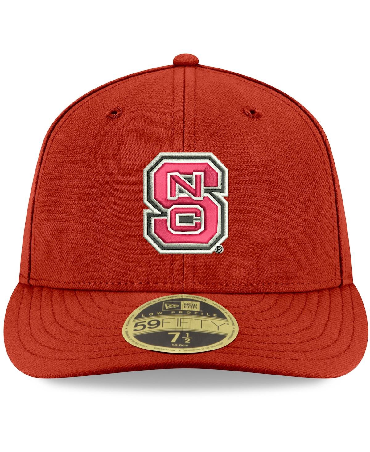 Men's New EraNc State Wolfpack Basic Low Profile 59Fifty Fitted Hat - Red