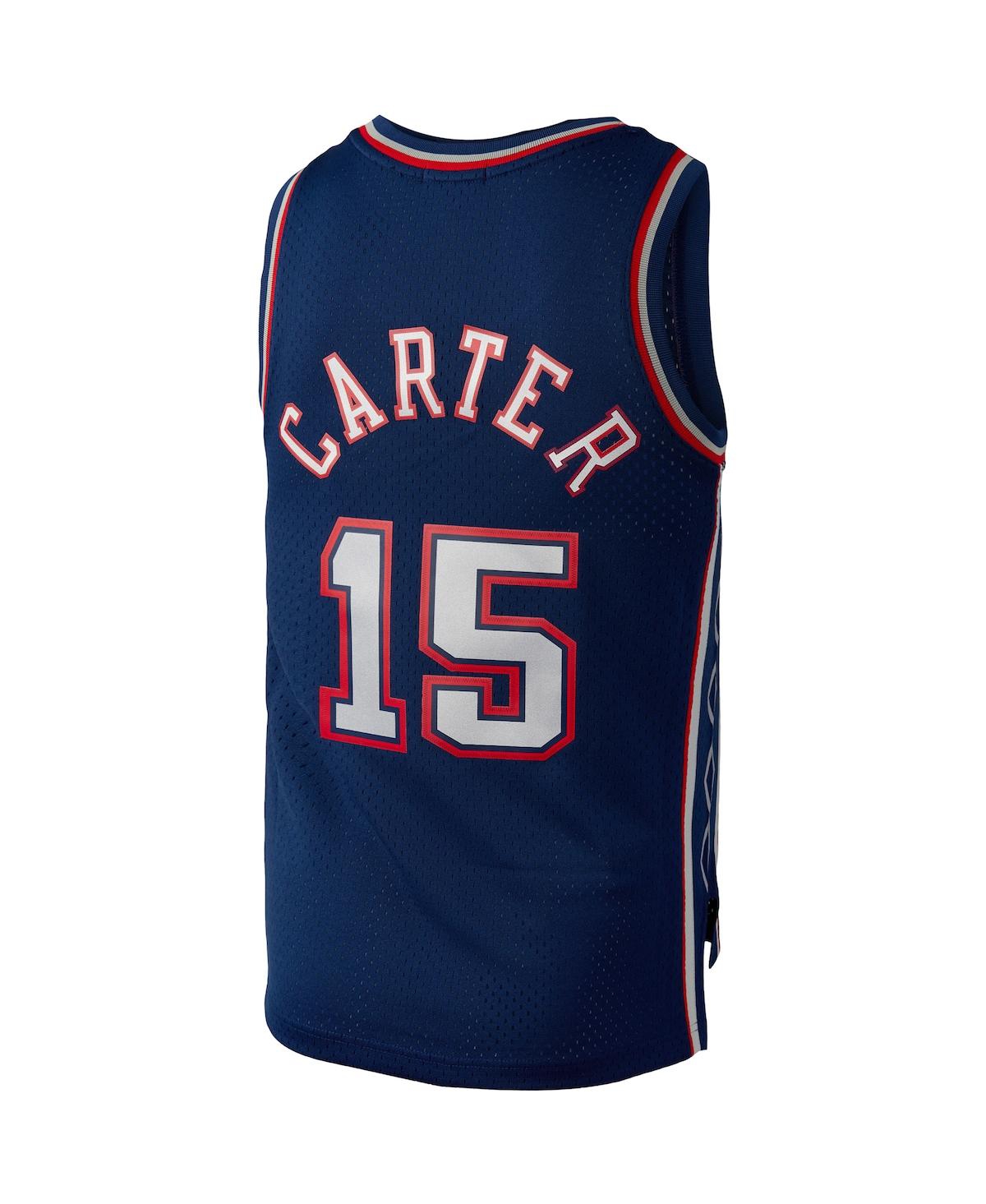 Women's Mitchell & Ness Vince CarterNew Jersey Nets Hardwood Classics 2006 Swingman Jersey - Navy