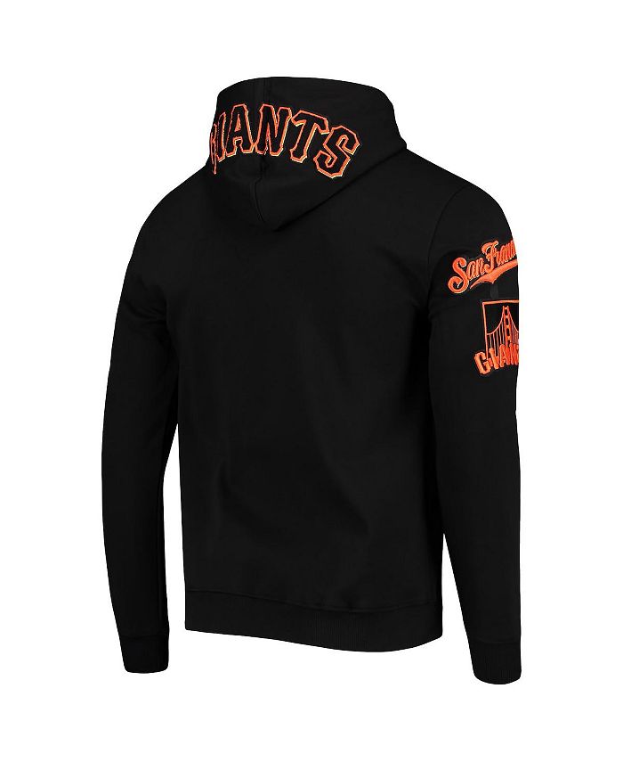 Lids San Francisco Giants Mitchell & Ness City Collection Pullover Hoodie -  Black