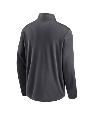 Men's Anthracite San Diego Padres Diamond Icon Pacer Performance Quarter-Zip Top