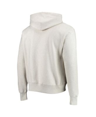 Men's Heathered Oatmeal Cincinnati Bearcats Cincy Arch Pullover Hoodie