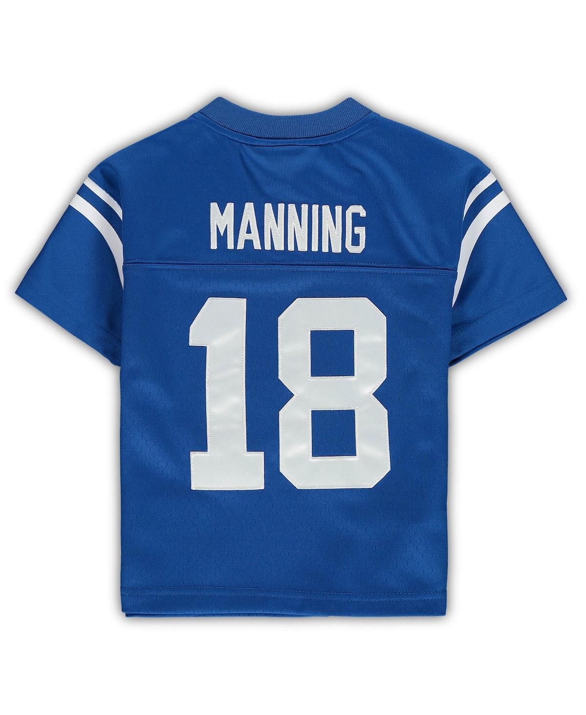 Toddler Boys and Girls Mitchell & Ness Peyton ManningIndianapolis Colts 1998 Retired Legacy Jersey - Royal