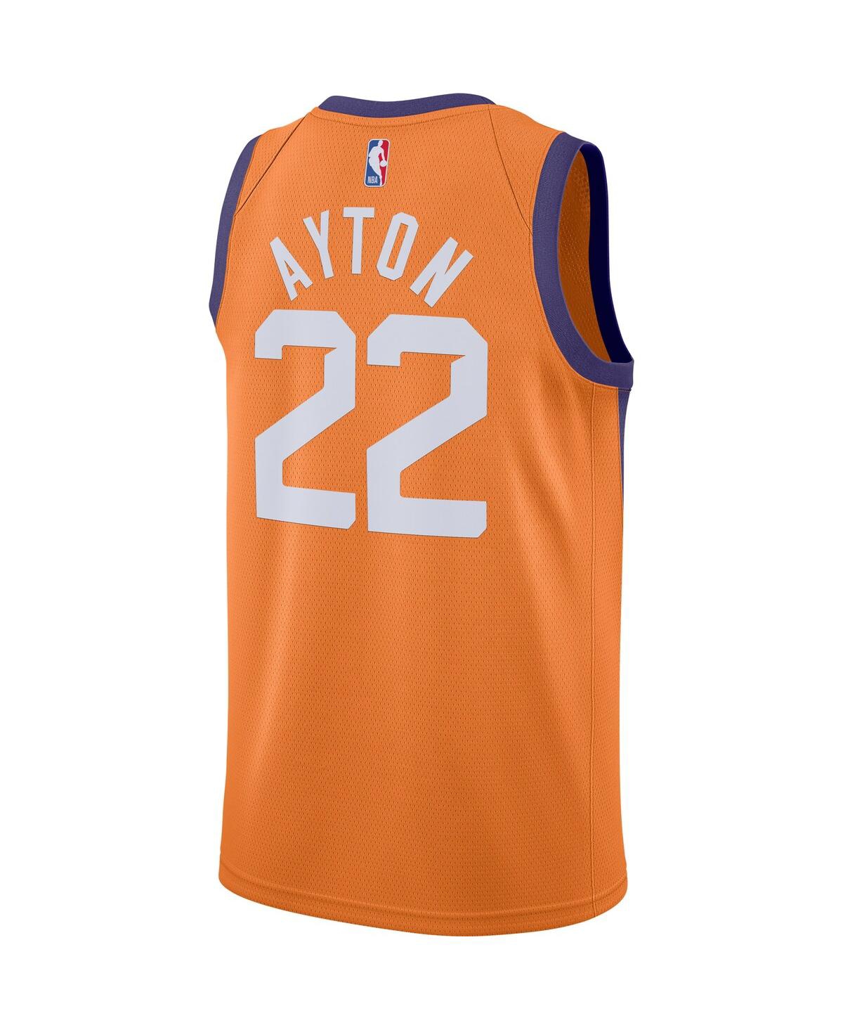 Men's Jordan Deandre AytonPhoenix Suns 2020/21 Swingman Jersey - Statement Edition - Orange