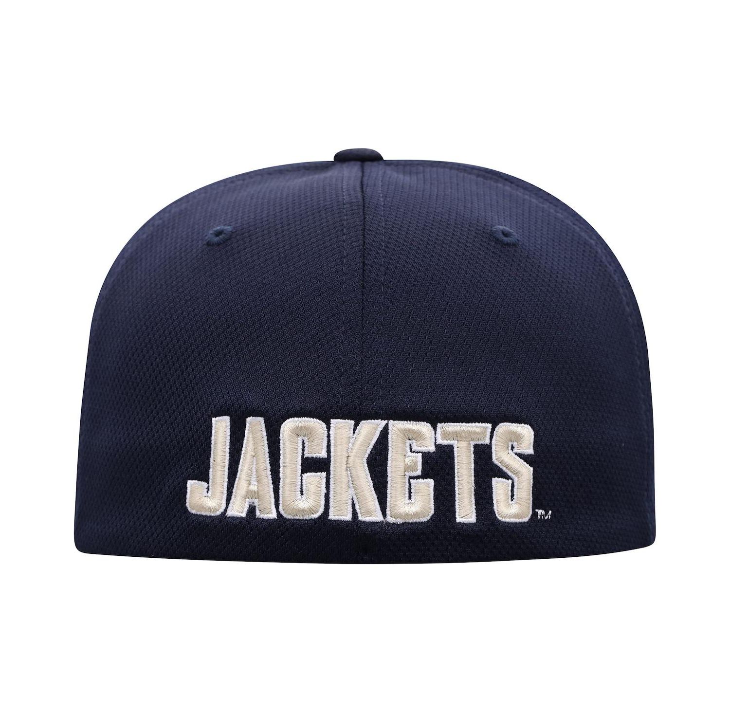 Men's Navy Georgia Tech Yellow Jackets Reflex Logo Flex Hat