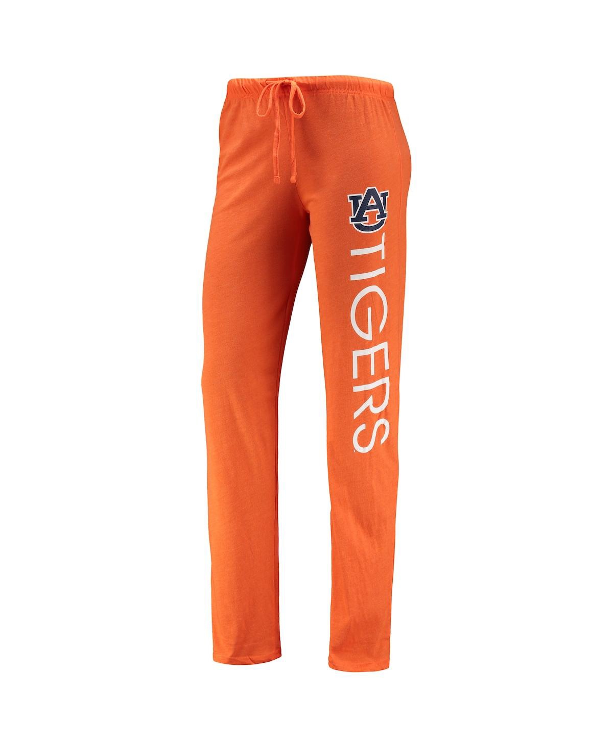 Shop Concepts Sport Women's  Orange, Navy Auburn Tigers Tank Top And Pants Sleep Set In Orange,navy