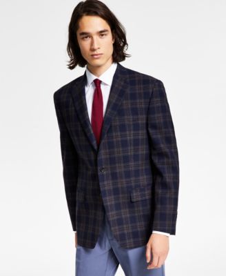 men's plaid blazers