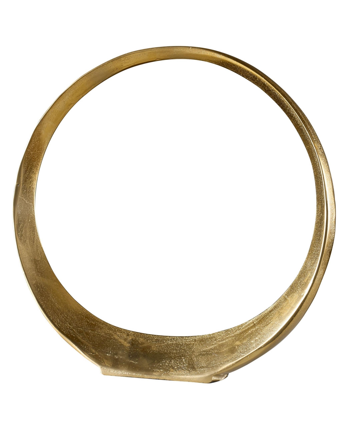Uttermost Jimena Large Ring Sculpture In Gold-tone